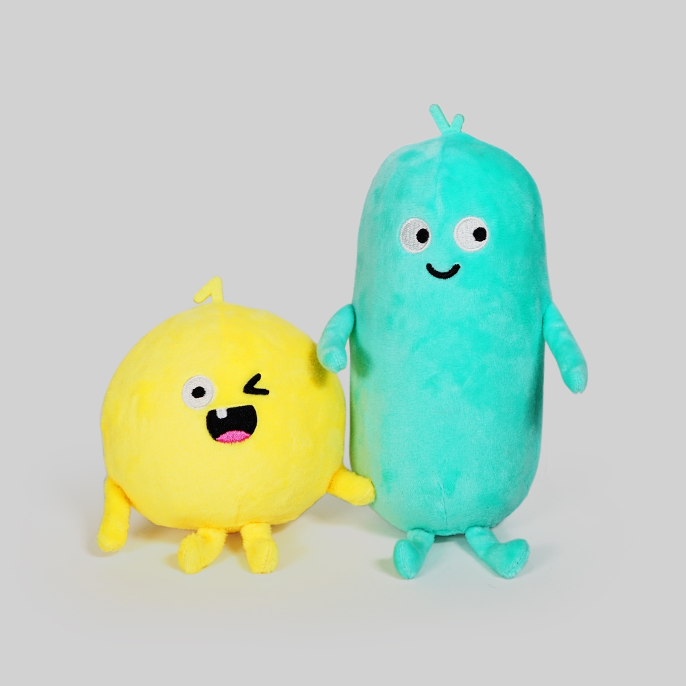 訂製毛公仔 - 眾安銀行 Zappy & Alfie